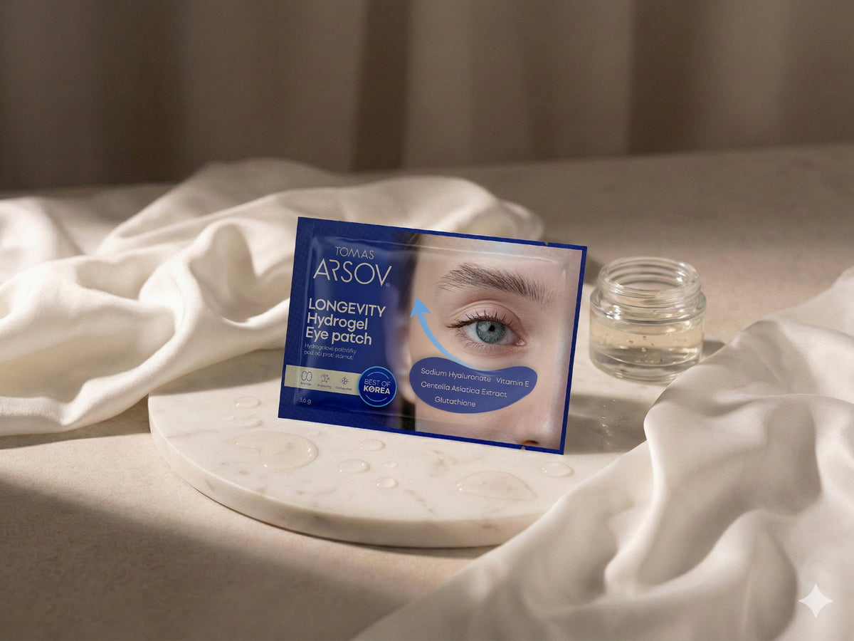 3x LONGEVITY Hydrogel eye patch