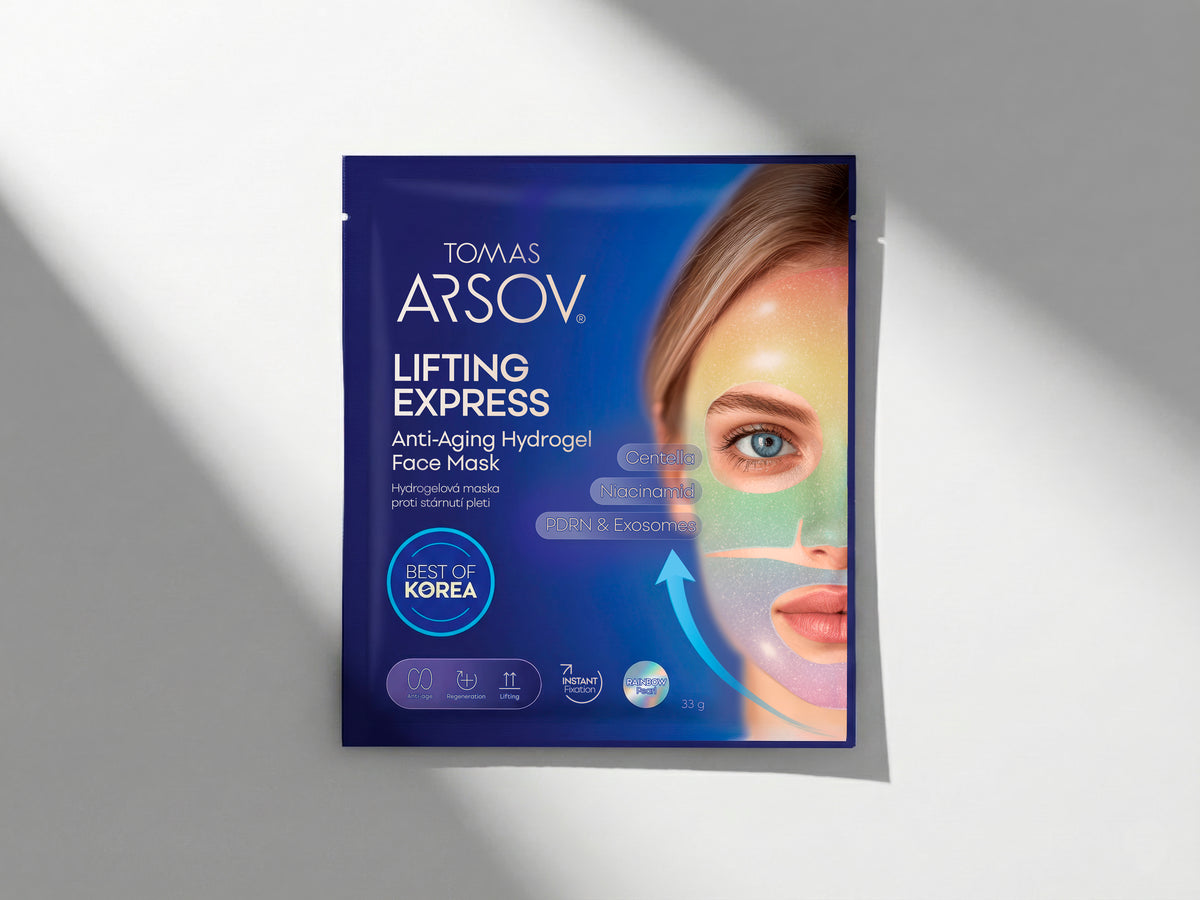3x LIFTING EXPRESS Hydrogel face mask