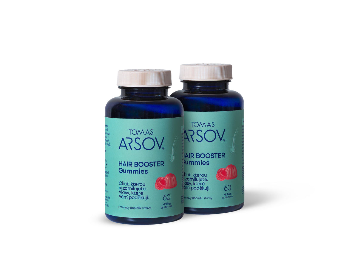 2x HAIR BOOSTER Gummies Raspberry