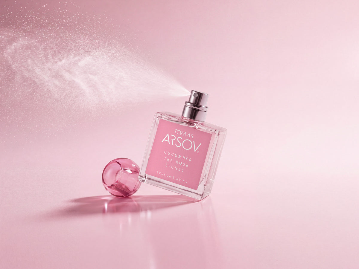 CUCUMBER TEA ROSE LYCHEE Perfume and Shower gel