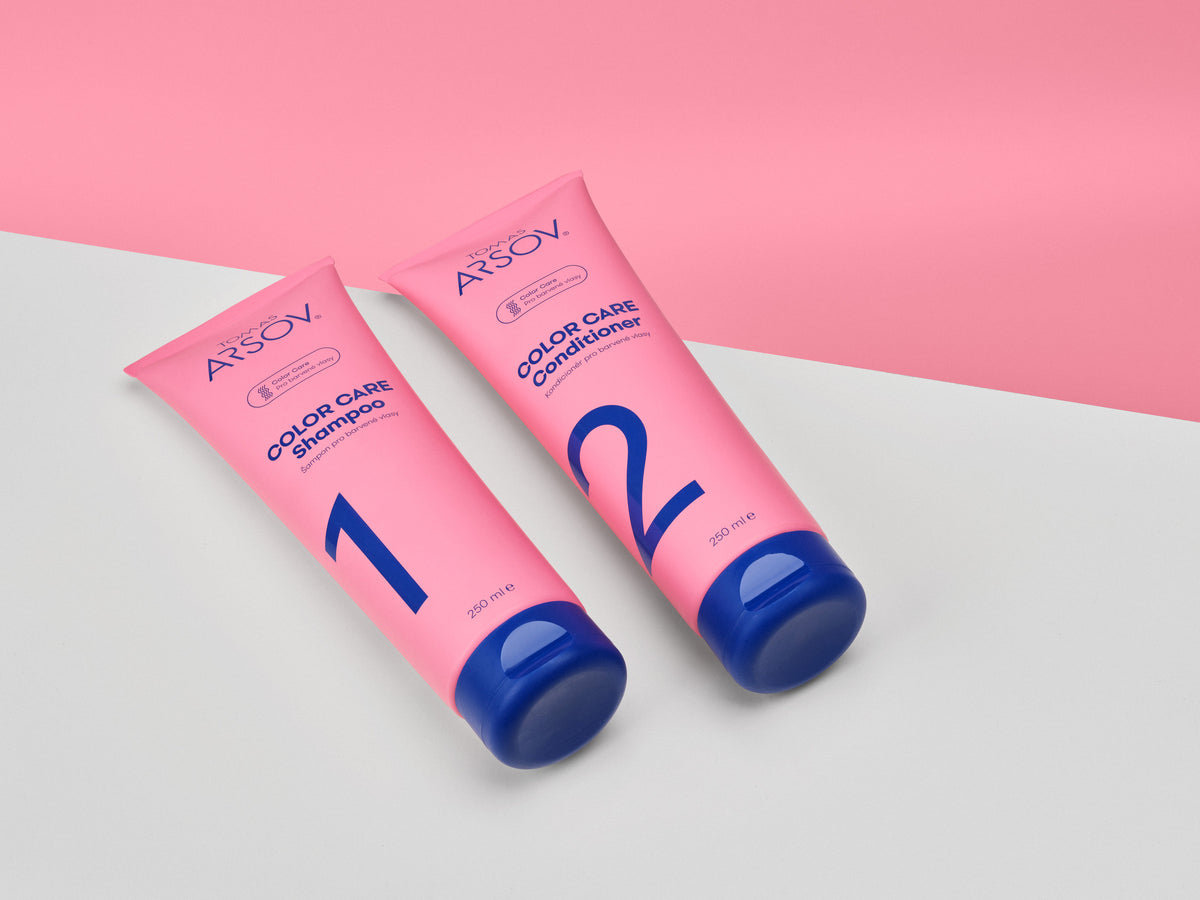 Gift-wrapped COLOR CARE Shampoo and Rinse-off conditioner