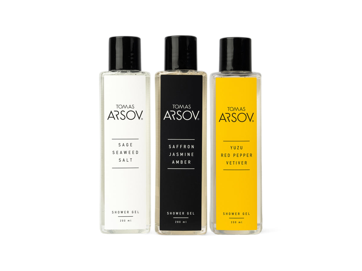 Shower gel set of 3