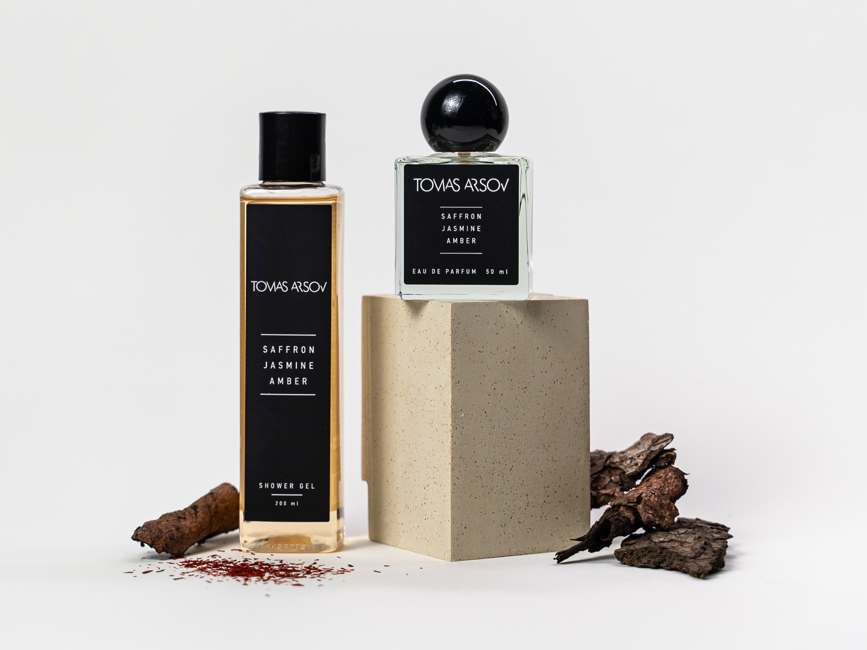 Душ гел с шафран и жасмин