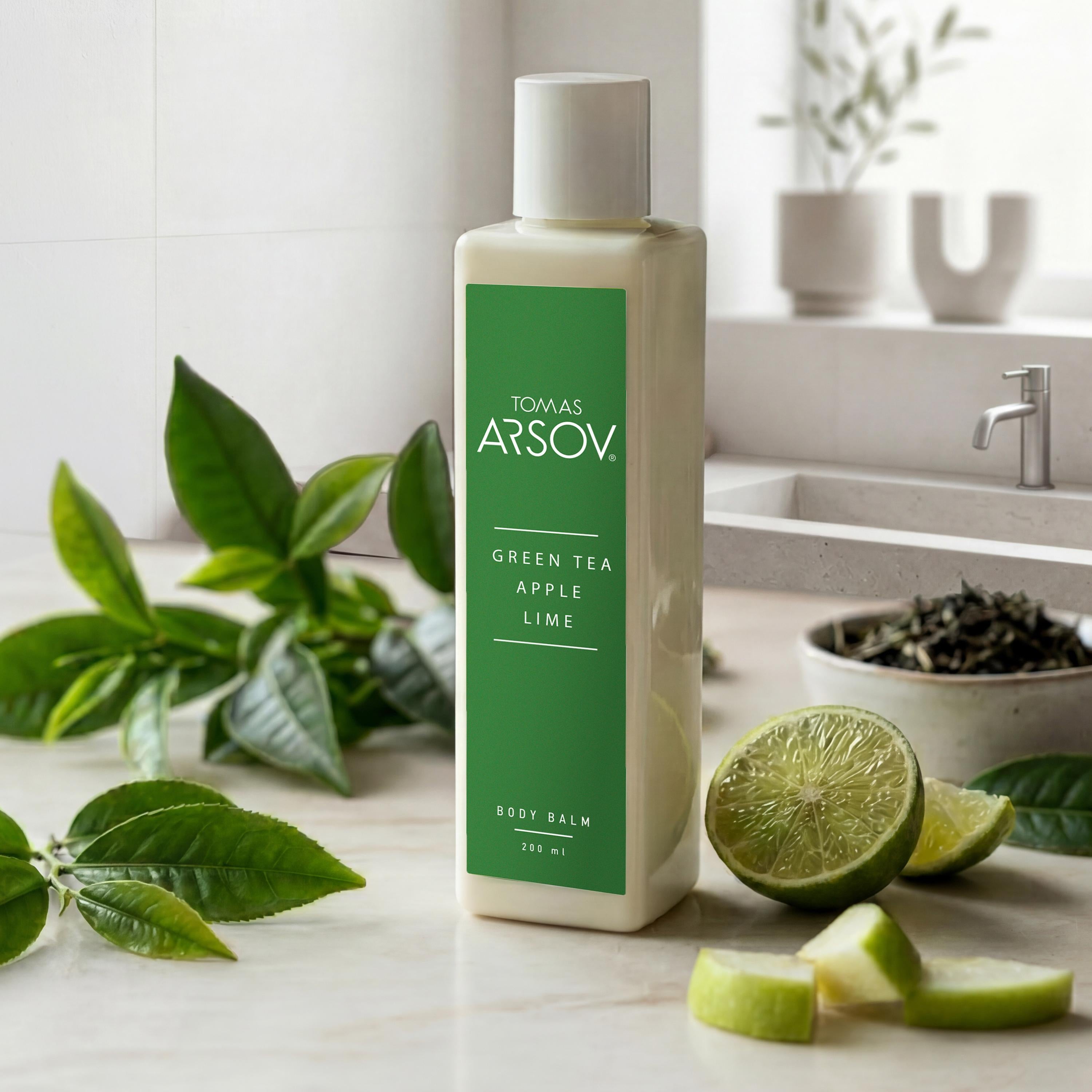 GREEN TEA APPLE LIME  Лосионът за тяло