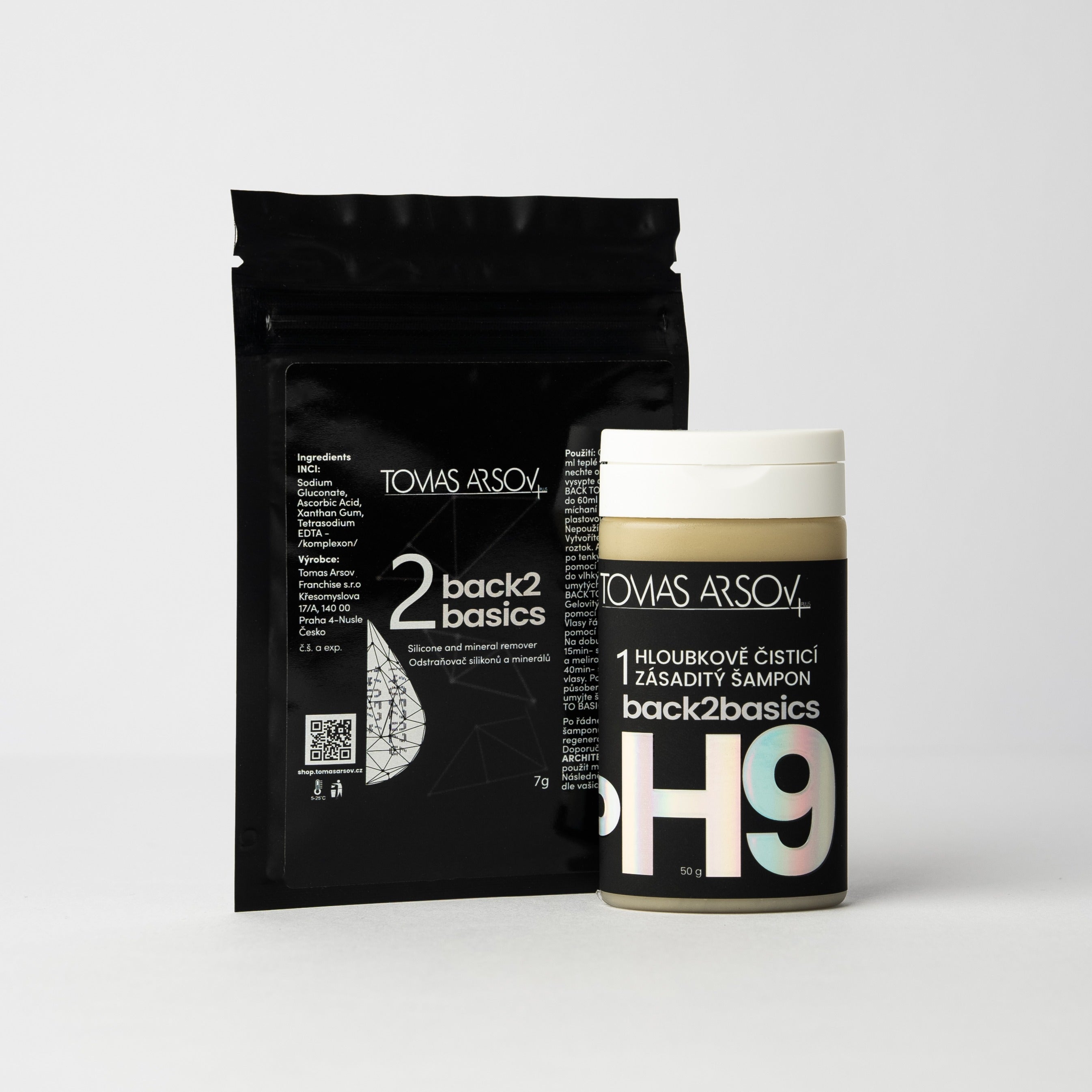 BACK2BASICS Шампоан + премахващ силикон и минерали