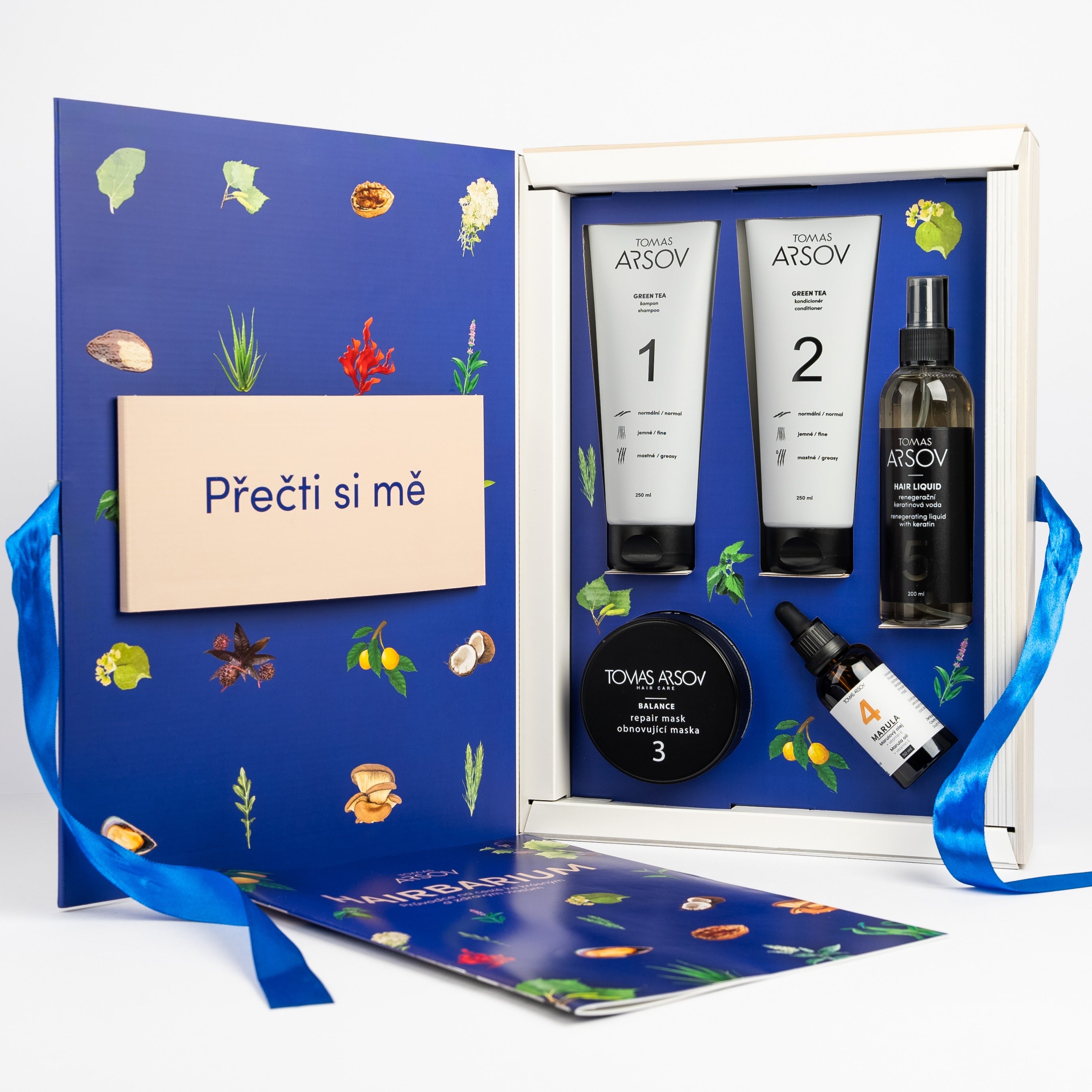 GREEN TEA HAIRBARIUM Gift wrap