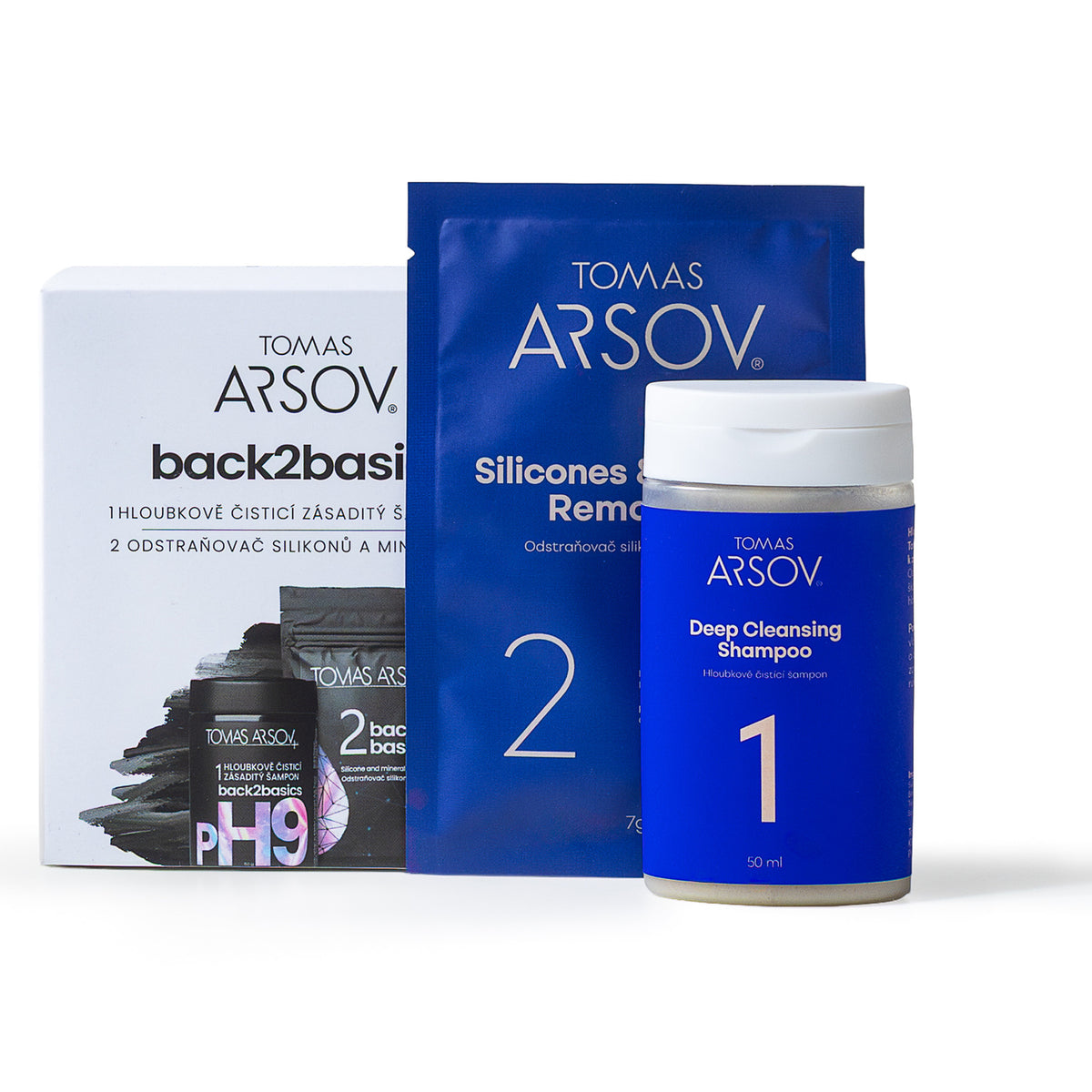 BACK2BASICS set Shampoo + remover
