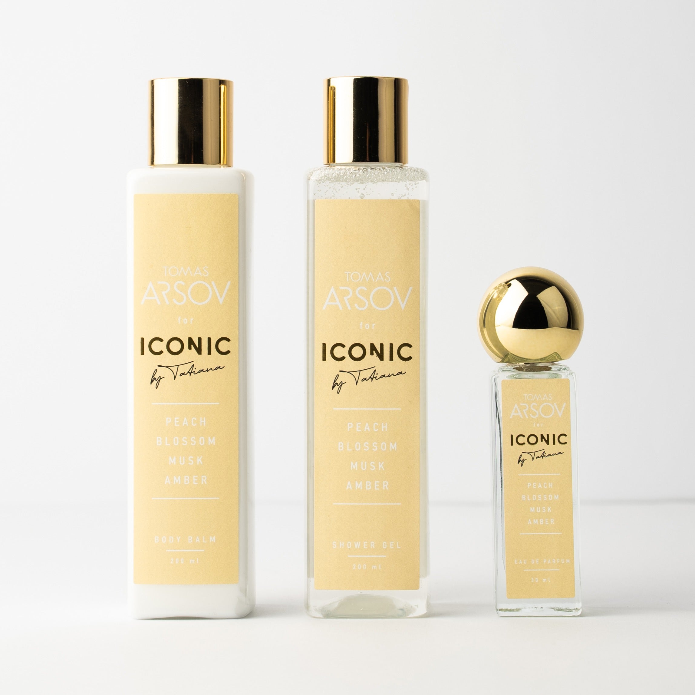 Dárková kazeta ICONIC Парфюм + Душ гел + Лосион за тяло