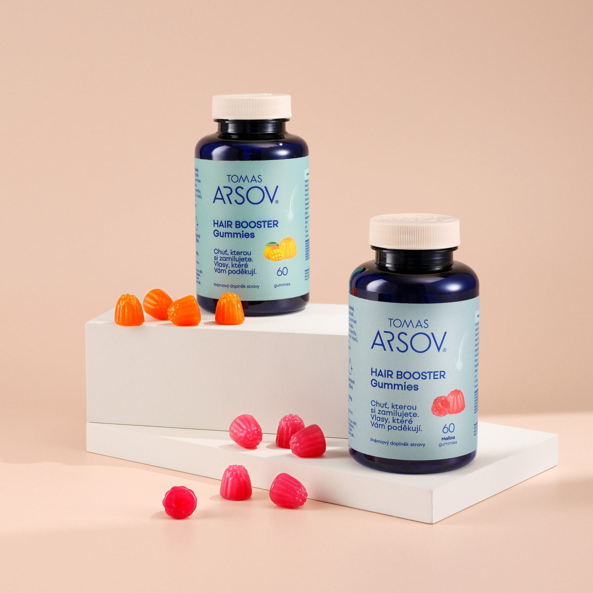 HAIR BOOSTER Gummies Raspberry