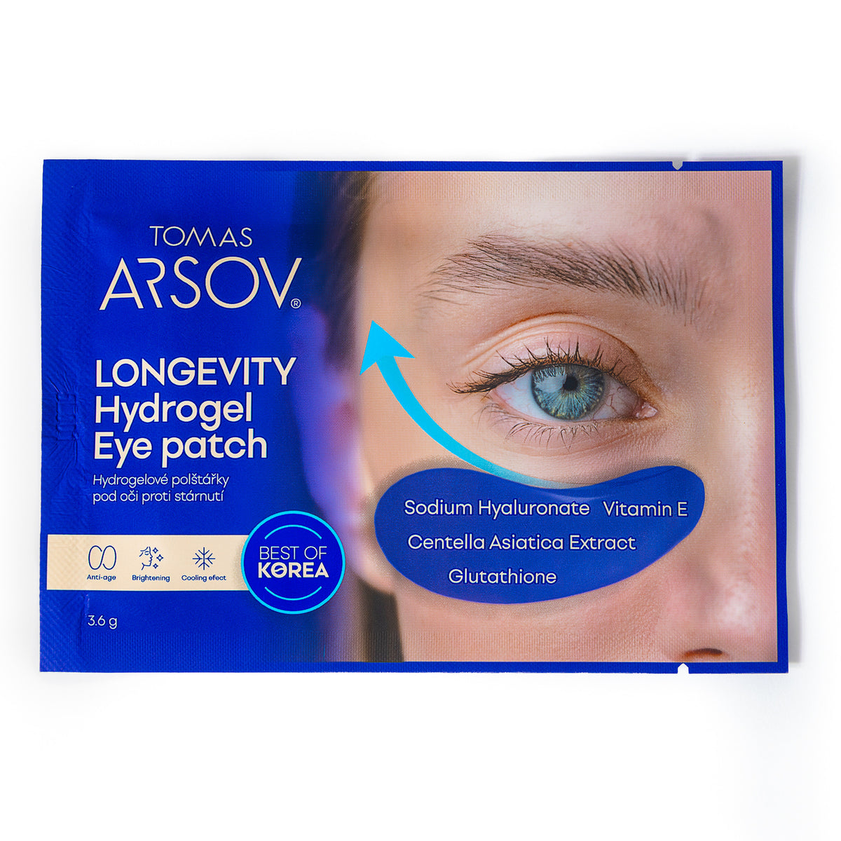 LONGEVITY Hydrogel eye patch
